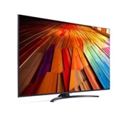 Widok z lewej strony lekko pod k?tem na LG UHD TV, UT81