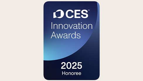 Nagroda CES Innovation Awards z wyró?nieniem 2025 Honoree.