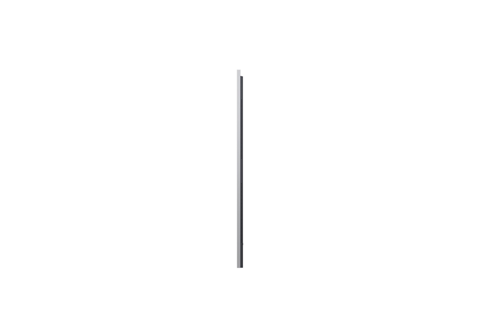 Boczny widok na LG OLED evo AI G5 4K Smart TV.
