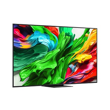 Widok z ty?u na telewizor LG QNED evo QNED85