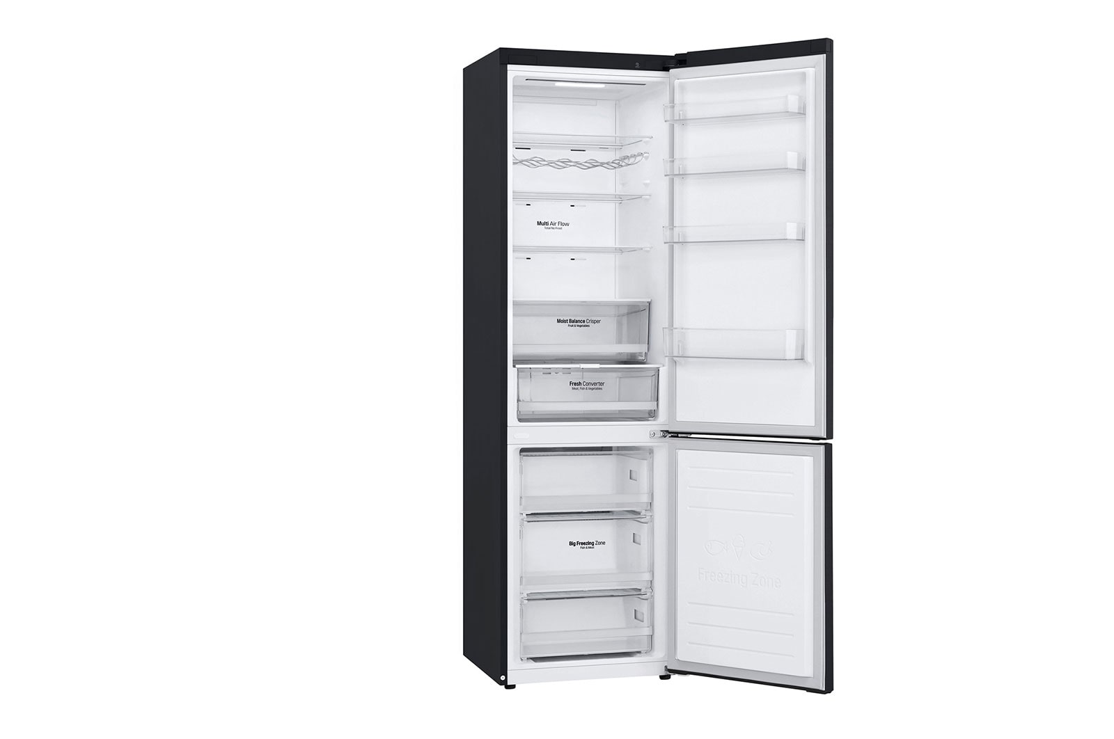 LG Lodówka DoorCooling+? |grafitowa| GBB62MCFCN1, GBB62MCFCN1