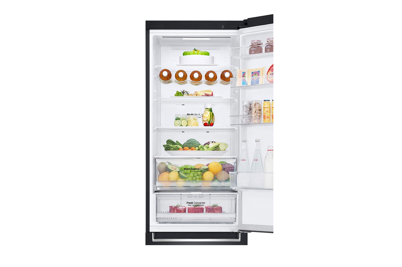 LG Lodówka DoorCooling+? |grafitowa| GBB62MCFCN1, GBB62MCFCN1