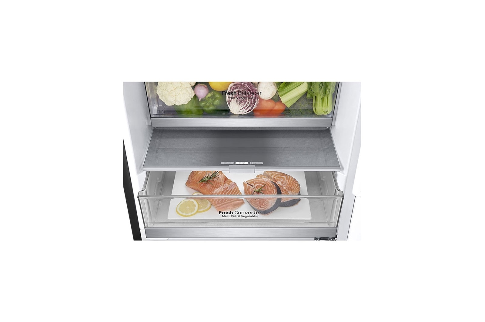 LG Lodówko-zamra?arka LG V+ | grafit mat | 2,03m | klasa A-12% |  DoorCooling+ | Pó?ka na wino | GBB92MCB2P, GBB92MCB2P