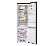 LG Lodówko-zamra?arka LG | 2,03m | DoorCooling+? | Total No Frost | czarny grafit mat | klasa A | GBB92MCBAP, GBB92MCBAP