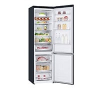 LG Lodówko-zamra?arka LG | 2,03m | DoorCooling+? | Total No Frost | czarny grafit mat | klasa A | GBB92MCBAP, GBB92MCBAP