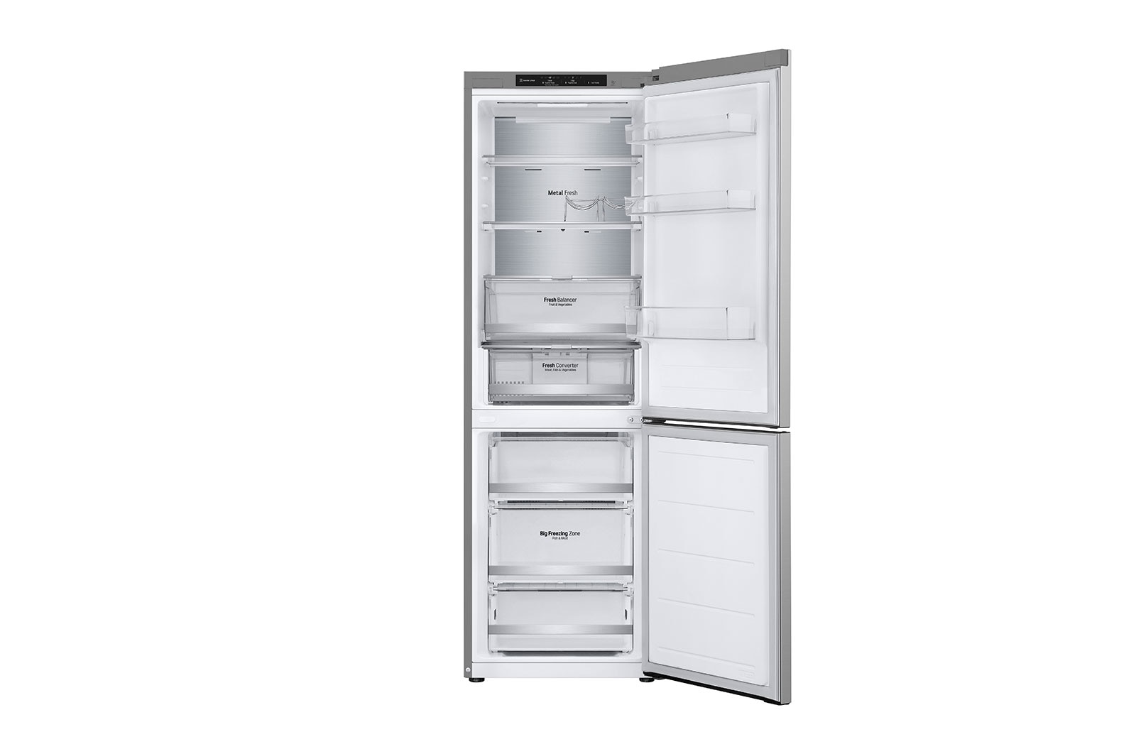 LG Lodówko-zamra?arka LG | srebrna | 1.86 m | klasa C | DoorCooling+? |Total No Frost | ZeroClearance | 344 L | Tylko 35 dB |? GBV7180CPY, GBV7180CPY