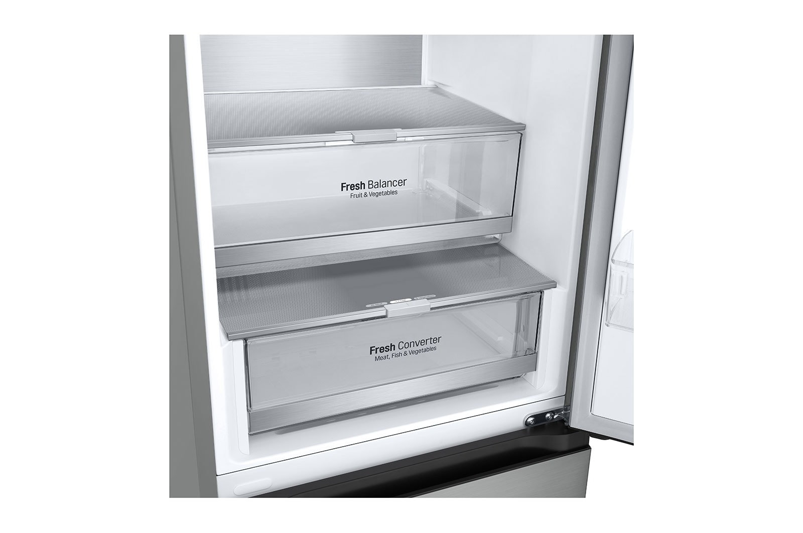LG Lodówko-zamra?arka LG | srebrna | 1.86 m | klasa C | DoorCooling+? |Total No Frost | ZeroClearance | 344 L | Tylko 35 dB |? GBV7180CPY, GBV7180CPY