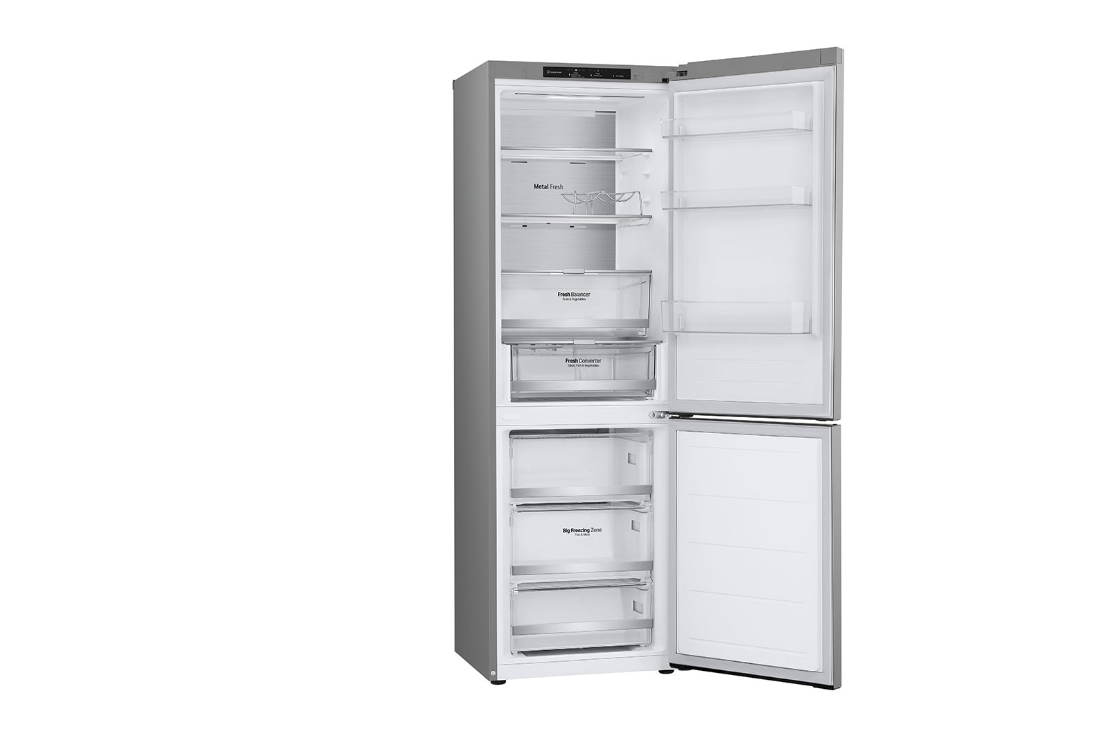 LG Lodówko-zamra?arka LG | srebrna | 1.86 m | klasa C | DoorCooling+? |Total No Frost | ZeroClearance | 344 L | Tylko 35 dB |? GBV7180CPY, GBV7180CPY