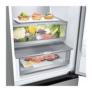 LG Lodówko-zamra?arka LG | srebrna | 1.86 m | klasa C | DoorCooling+? |Total No Frost | ZeroClearance | 344 L | Tylko 35 dB |? GBV7180CPY, GBV7180CPY