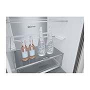 LG Lodówko-zamra?arka LG | srebrna | 1.86 m | klasa C | DoorCooling+? |Total No Frost | ZeroClearance | 344 L | Tylko 35 dB |? GBV7180CPY, GBV7180CPY