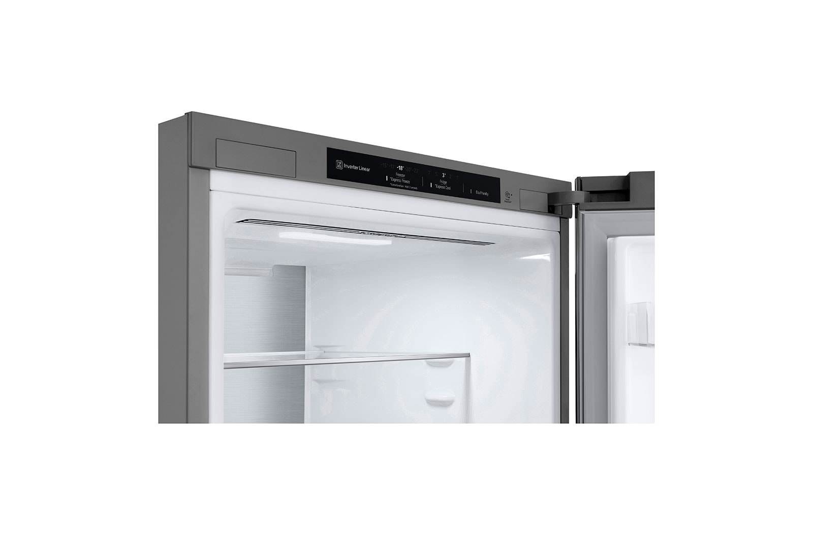 LG Lodówko-zamra?arka LG | srebrna | 2.03 m | klasa C | DoorCooling+? |Total No Frost | ZeroClearance | 387 L | GBV7280CMB, GBV7280CMB