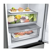 LG Lodówko-zamra?arka LG | srebrna | 2.03 m | klasa C | DoorCooling+? |Total No Frost | ZeroClearance | 387 L | GBV7280CMB, GBV7280CMB