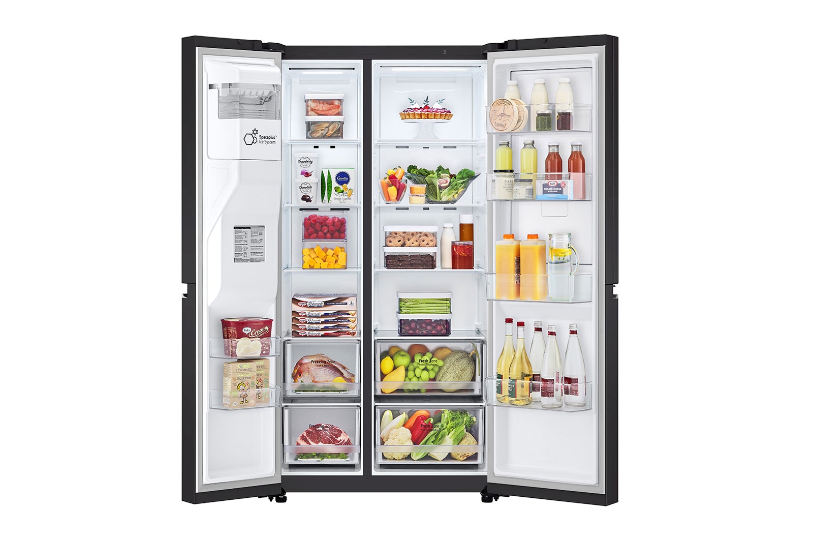 LG Lodówko-zamra?arka LG Side-by-Side Door-in-Door ThinQ 635L GSJV70WBTF, GSJV70WBTF