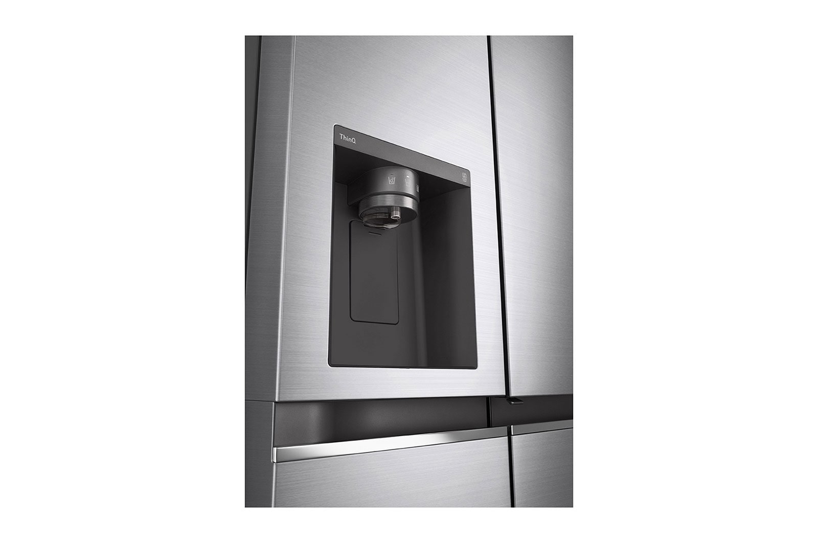 LG Lodówko-zamra?arka LG Side-by-Side | srebrna | ThinQ  | 635L | DoorCooling+ |Total No Frost | GSJV71PZTE, GSJV71PZTE