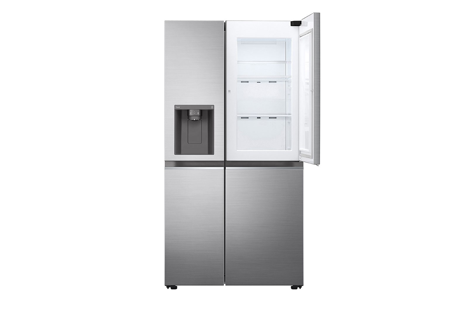 LG Lodówko-zamra?arka LG Side-by-Side | srebrna | ThinQ  | 635L | DoorCooling+ |Total No Frost | GSJV71PZTE, GSJV71PZTE