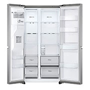 LG Lodówko-zamra?arka LG Side-by-Side | srebrna | ThinQ  | 635L | DoorCooling+ |Total No Frost | GSJV71PZTE, GSJV71PZTE