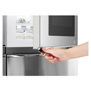 LG Lodówko-zamra?arka LG Side-by-Side InstaView Door-in-Door ThinQ 625L GSX961NSAZ, GSX961NSAZ