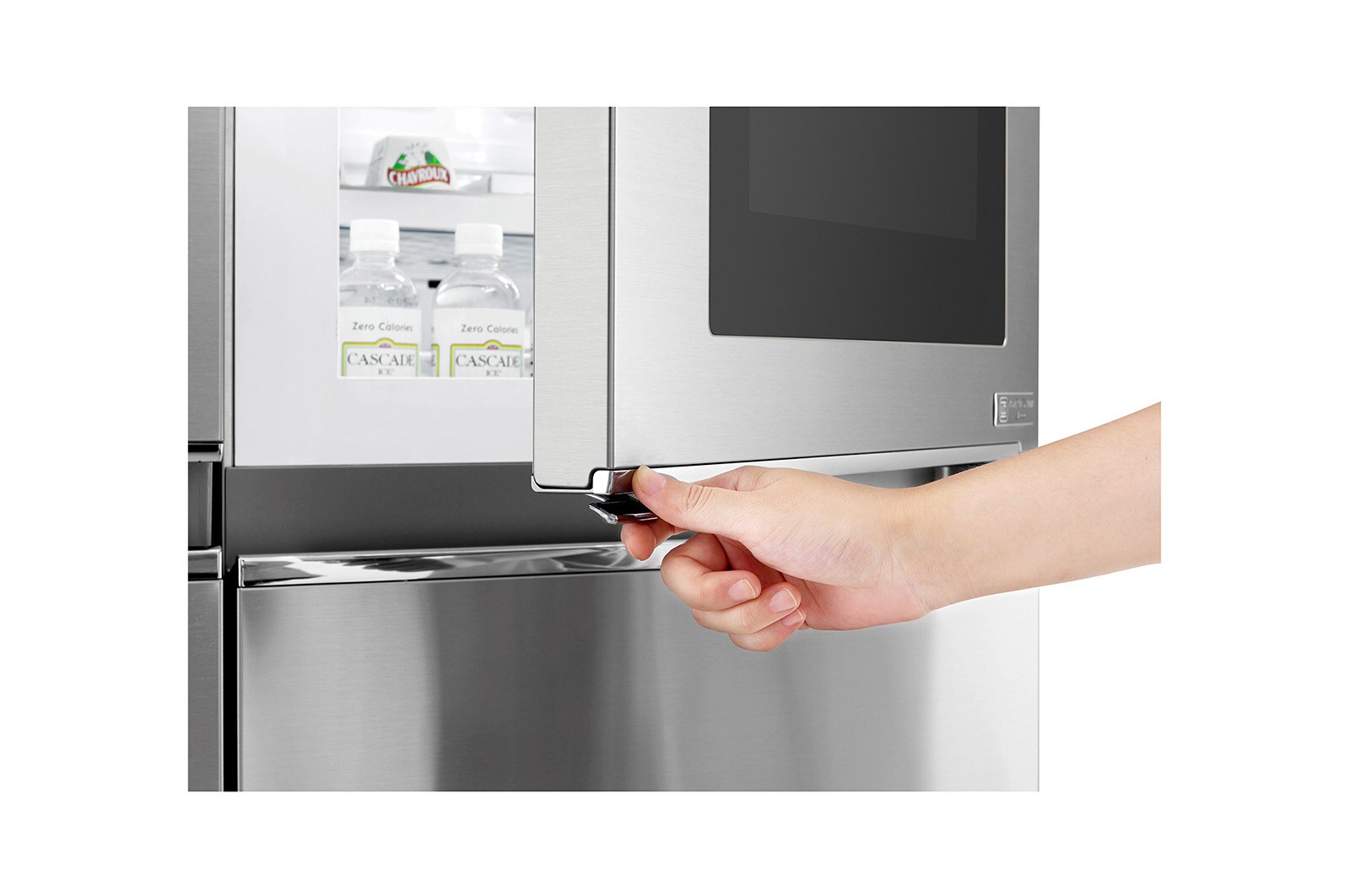 LG Lodówko-zamra?arka LG Side-by-Side InstaView Door-in-Door ThinQ 625L GSX961NSAZ, GSX961NSAZ