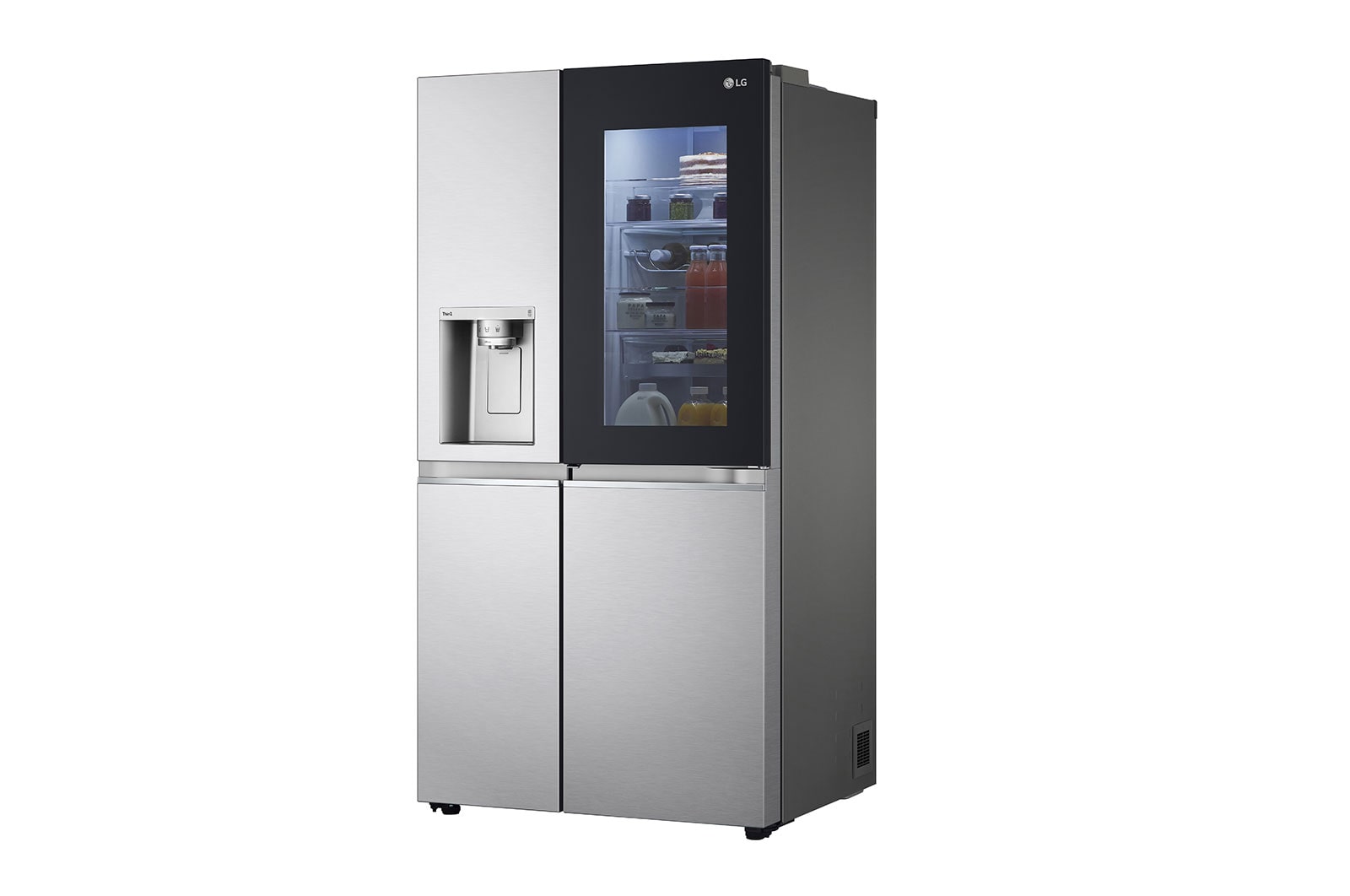 LG Lodówko-zamra?arka LG | InstaView | Side-by-Side | Door-in-Door | ThinQ | 635L | Total No Frost | GSXV90BSAE, GSXV90BSAE