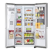 LG Lodówko-zamra?arka LG | InstaView | Side-by-Side | Door-in-Door | ThinQ | 635L | Total No Frost | GSXV90BSAE, GSXV90BSAE