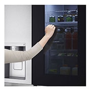 LG Lodówko-zamra?arka LG | InstaView | Side-by-Side | Door-in-Door | ThinQ | 635L | Total No Frost | GSXV90BSAE, GSXV90BSAE