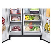 LG Lodówko-zamra?arka LG InstaView Side-by-Side Door-in-Door ThinQ 635L GSXV90MCAE, GSXV90MCAE