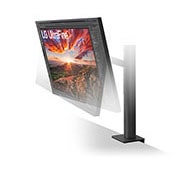 LG Monitor IPS 27” UHD 4K Ergo z USB Type-C? 27UN880, 27UN880-B