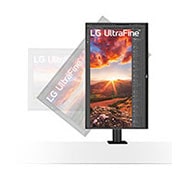 LG Monitor IPS 27” UHD 4K Ergo z USB Type-C? 27UN880, 27UN880-B