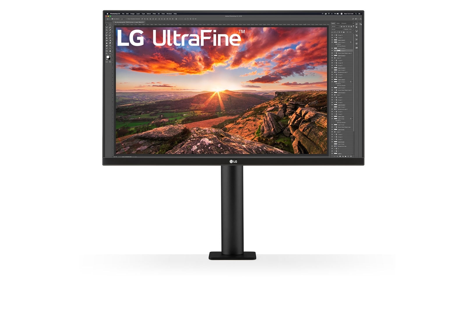 LG Monitor IPS 27” UHD 4K Ergo z USB Type-C? 27UN880, 27UN880-B