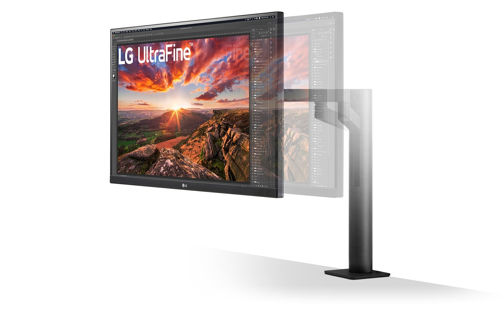LG Monitor IPS 27” UHD 4K Ergo z USB Type-C? 27UN880, 27UN880-B