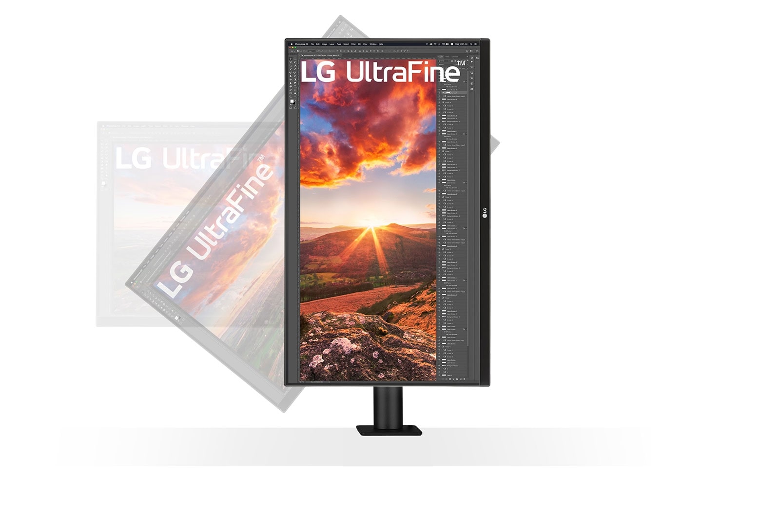 LG Monitor IPS 27” UHD 4K Ergo z USB Type-C? 27UN880, 27UN880-B