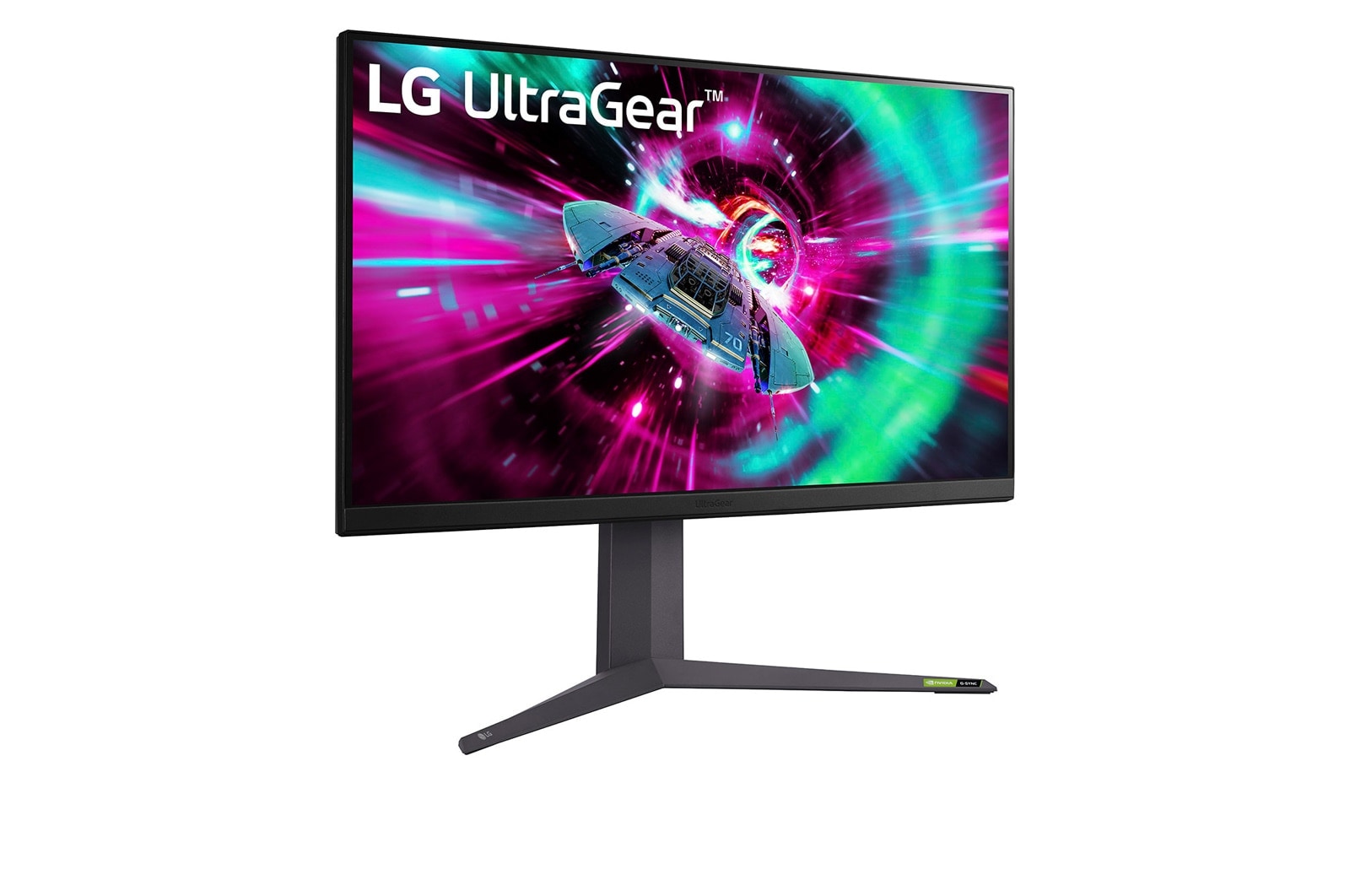 LG Monitor gamingowy LG UltraGear? 4K UHD 32” o cz?stotliwo?ci od?wie?ania 144?Hz, 32GR93U-B