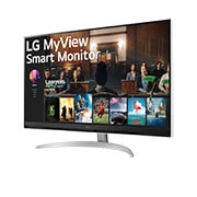 LG 32" 4K UHD Smart Monitor z webOS, 32SQ700S-W