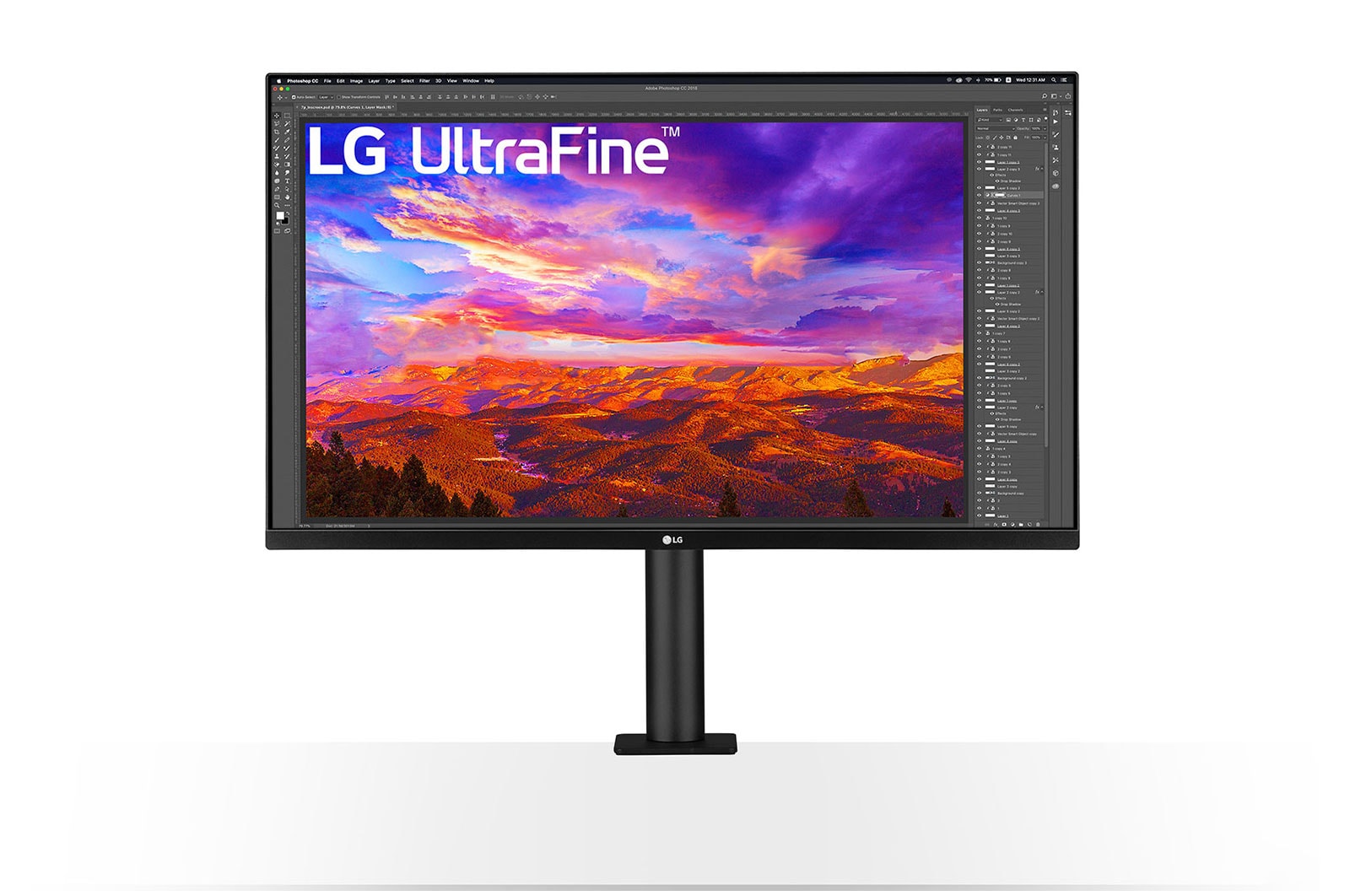 LG Monitor LG 31,5’’ UltraFine? Display Ergo 4K z HDR10 32UN880-B, 32UN880-B