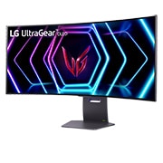 LG Zakrzywiony monitor gamingowy 39'' UltraGear? 21:9 Ultra-WQHD z cz?stotliwo?ci? od?wie?ania 240 Hz i czasem reakcji 0,03 ms (GtG), DisplayHDR True Black 400, 39GS95QE-B