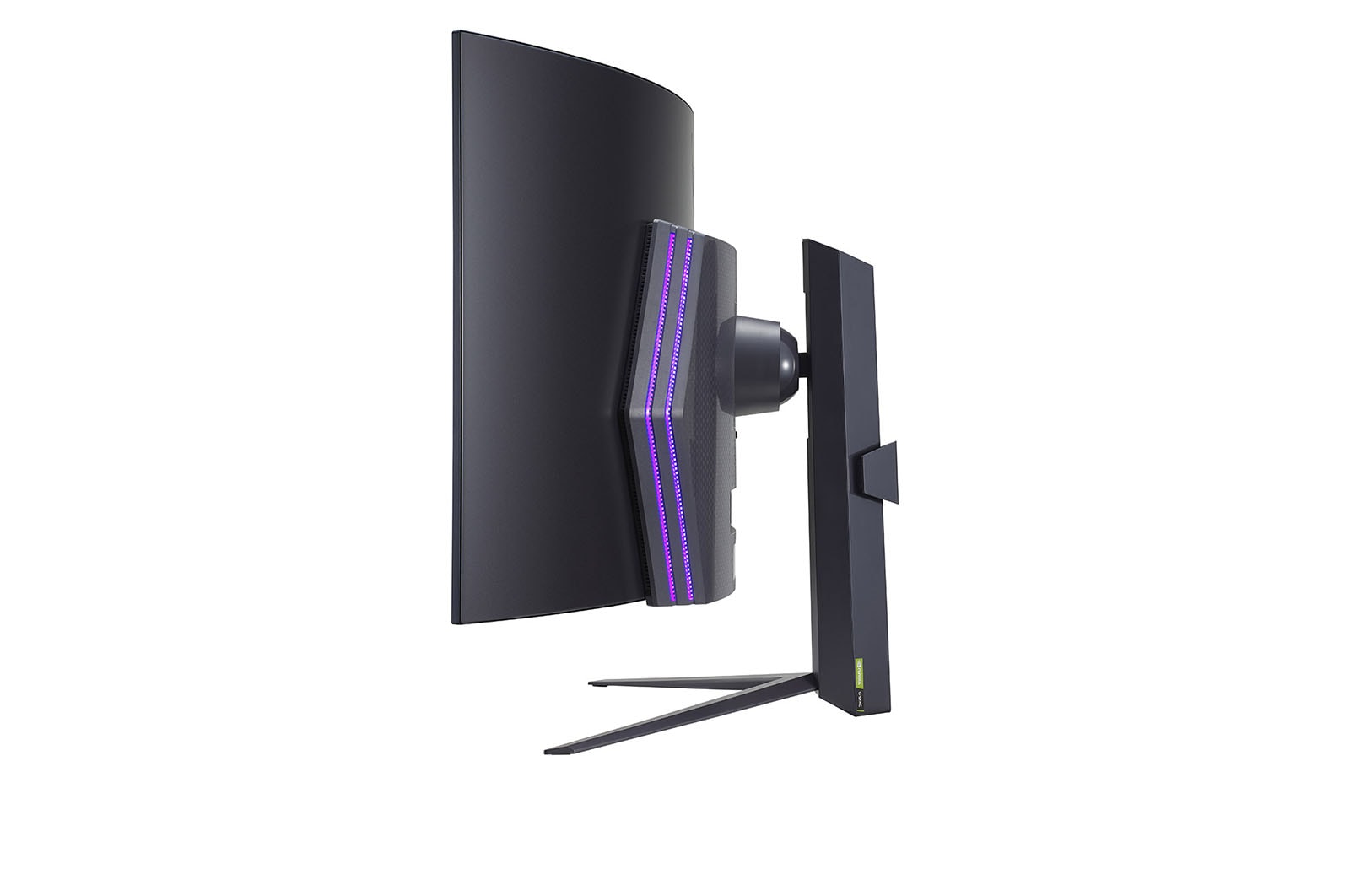 LG Zakrzywiony monitor gamingowy 45'' UltraGear? OLED WQHD z cz?stotliwo?ci? od?wie?ania 240 Hz i czasem reakcji 0,03 ms (GtG), 45GR95QE-B