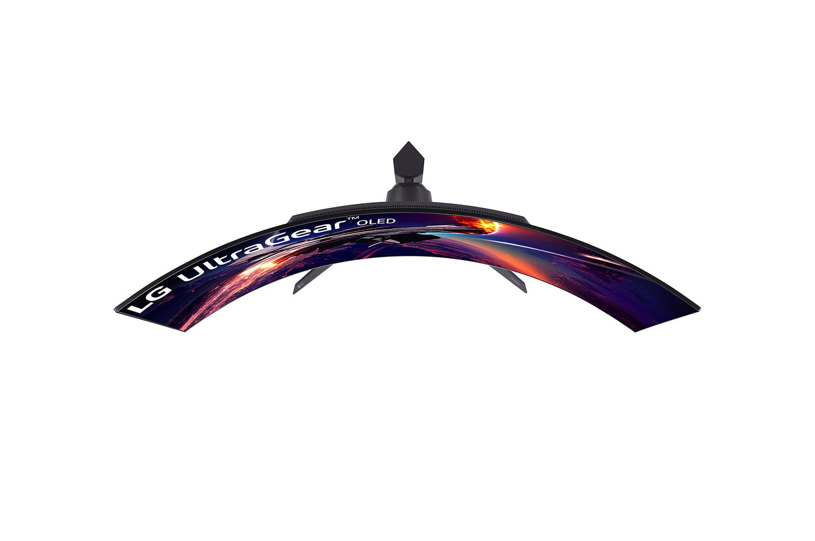 LG Zakrzywiony monitor gamingowy 45'' UltraGear? OLED WQHD z cz?stotliwo?ci? od?wie?ania 240 Hz i czasem reakcji 0,03 ms (GtG), 45GR95QE-B