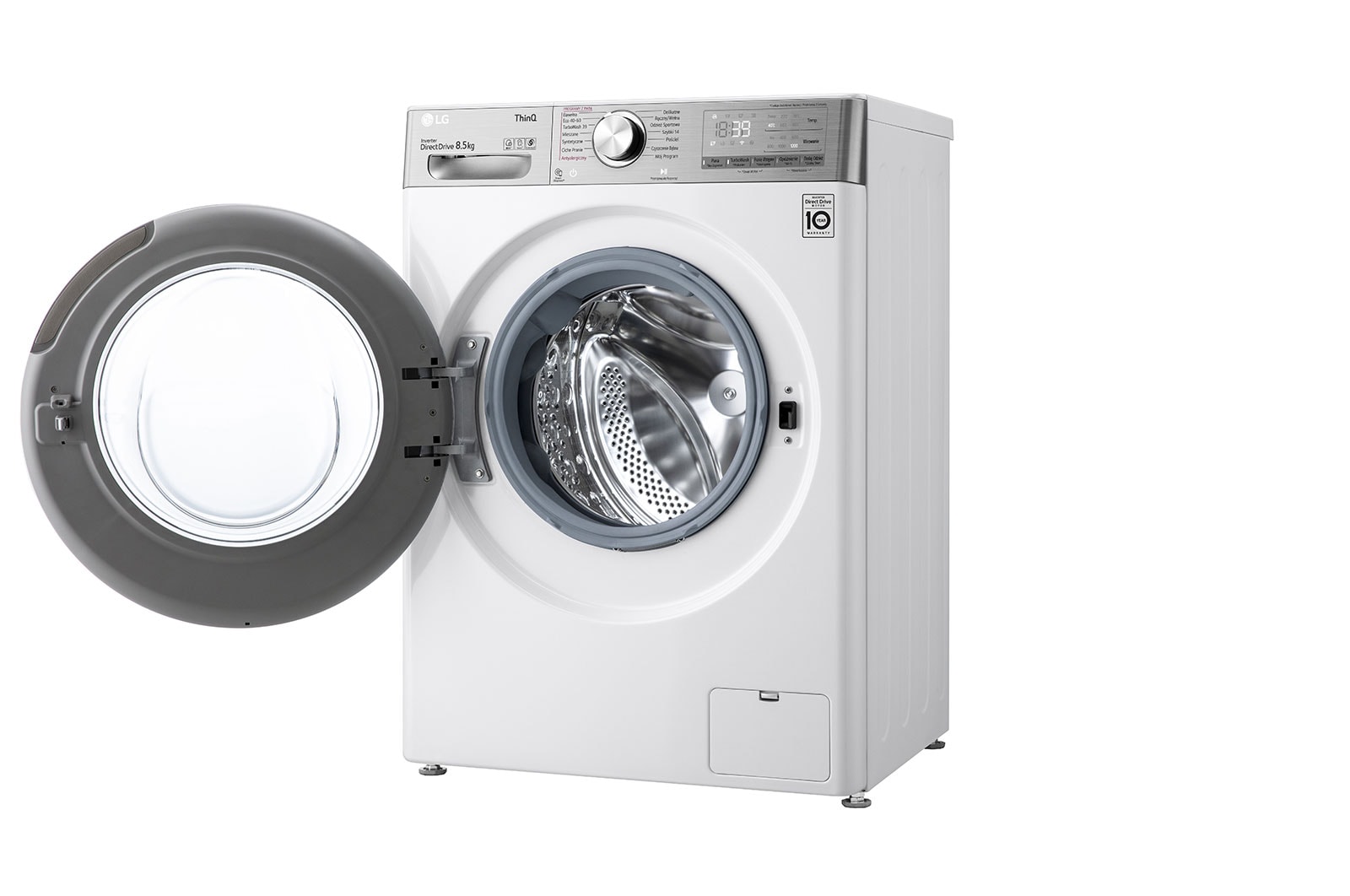 LG Pralka LG Vivace | V900 | bia?a | slim 8,5kg | Steam+ | 1200 rpm |TurboWash 360 | ThinQ | F2WV9S8P2E, F2WV9S8P2E