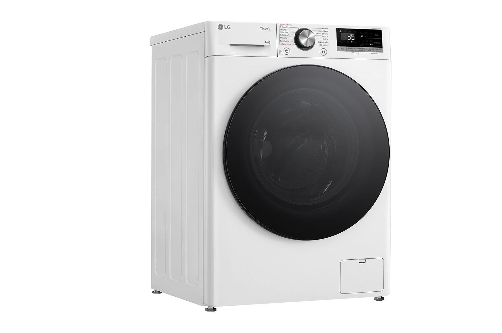 LG  Pralka LG Vivace | R700 | bia?a | 13 kg | 1400 rpm | Steam | TurboWash 360 | ThinQ | AIDD | F4W1372YW, F4W1372YW