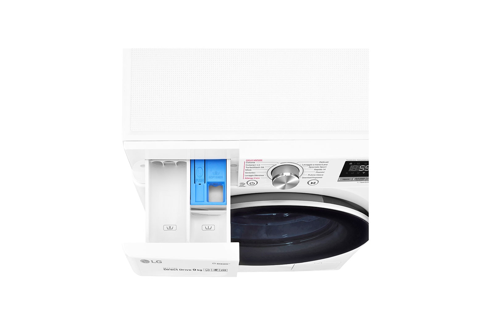 LG Pralka LG Vivace | V500 | bia?a | 9kg | TurboWash? | 1400 rpm | ThinQ | F4WV509S2A, F4WV509S2A