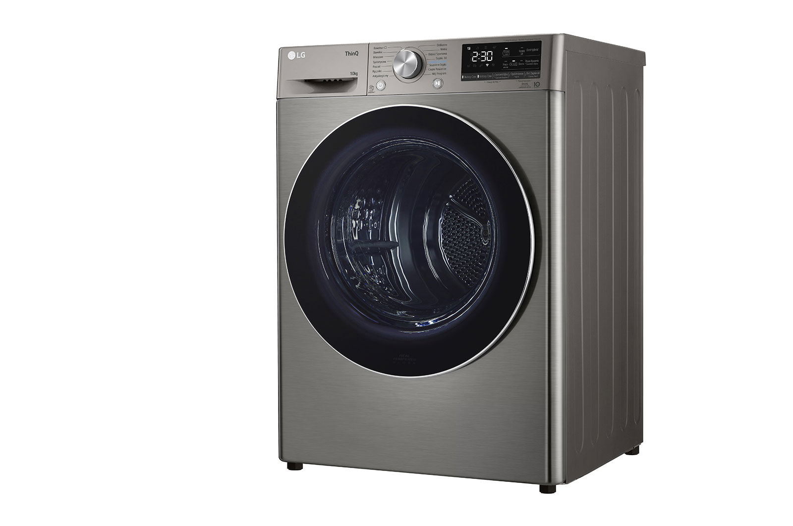 LG Suszarka LG | 10 kg | ThinQ | Programy antyalergiczne  | DUAL Inverter Heat Pump? | Automatyczne czyszczenie skraplacza | RC10V9PV2W, RC10V9PV2W