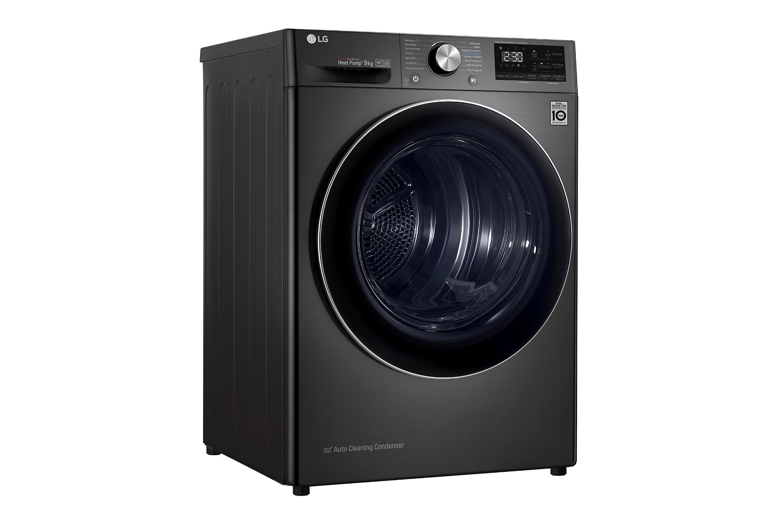LG Suszarka LG |czarna| 9kg | ThinQ| RC90V9JV2W, RC90V9JV2W
