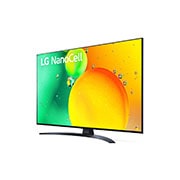 LG Telewizor LG 65” NanoCell 4K 2022 AI TV ze sztuczn? inteligencj?, DVB-T2/HEVC, 65NANO76, 65NANO763QA