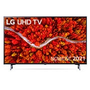 Telewizor LG 43” UHD 4K 2021 AI TV ze sztuczn? inteligencj?, DVB-T2/HEVC, 43UP8000 43UP80003LR - widok z przodu