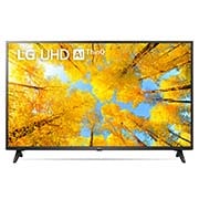 Telewizor LG 50” UHD 4K 2022 AI TV ze sztuczn? inteligencj?, DVB-T2/HEVC, 50UQ7500 50UQ75003LF - widok z przodu