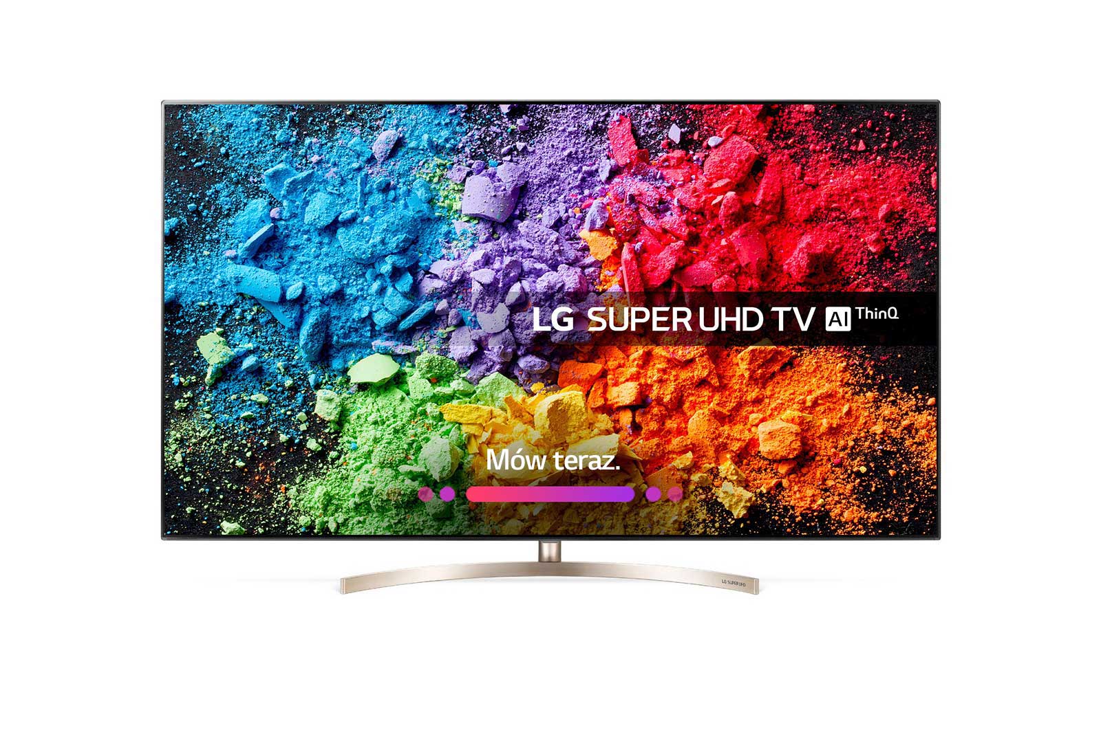 Telewizor LG 65” 4K UHD Smart TV HDR AI TV ze sztuczn? inteligencj? 65SK9500 65SK9500PLA - widok z przodu