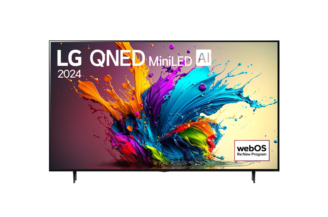 LG telewizor 65”; LG QNED AI MiniLED QNED91 4K Smart TV linia 2024, 65QNED91T6A