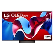 LG 65-calowy LG OLED evo AI C4 4K do 144Hz Smart TV 2024, OLED65C45LA