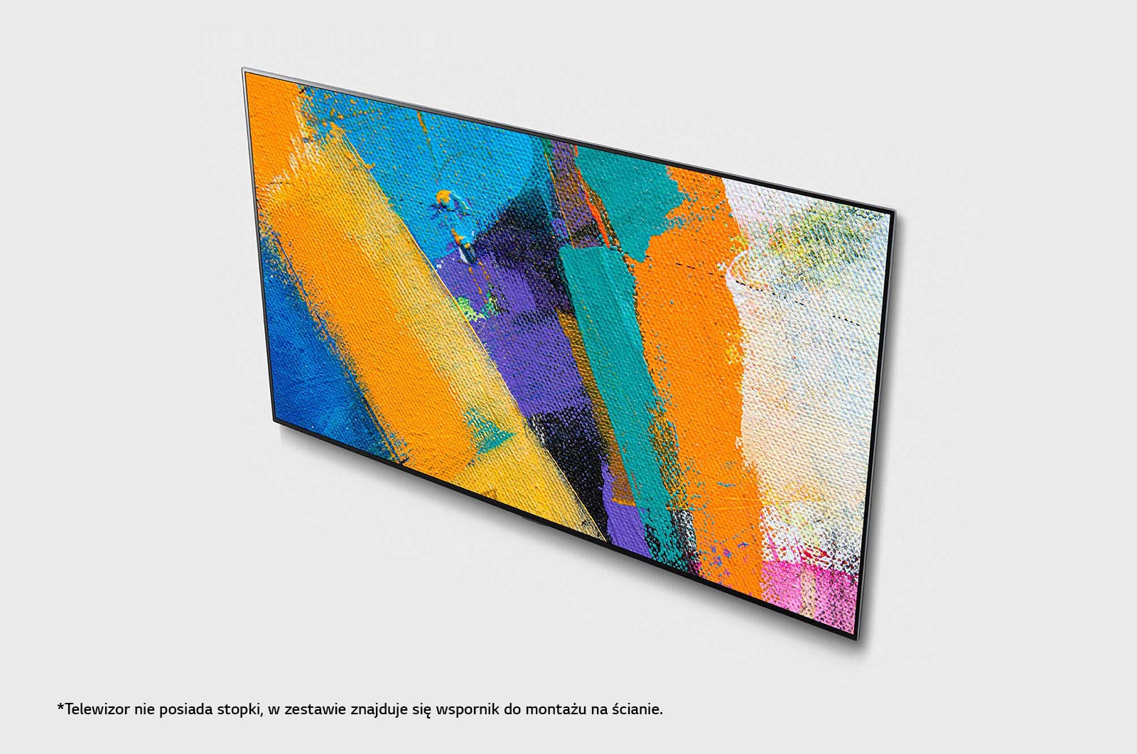LG  Telewizor LG 65” OLED Gallery 4K Cinema HDR AI TV ze sztuczn? inteligencj? OLED65GX , OLED65GX3LA
