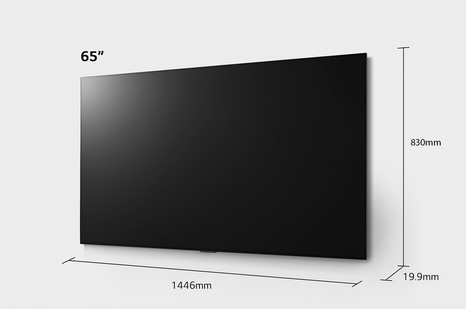 LG  Telewizor LG 65” OLED Gallery 4K Cinema HDR AI TV ze sztuczn? inteligencj? OLED65GX , OLED65GX3LA